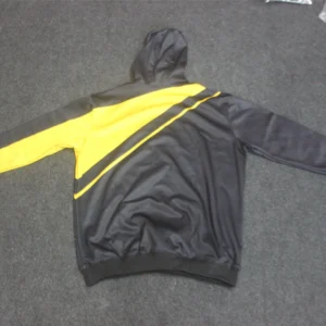 Home Black and yellow Tasders tracksuit jacket